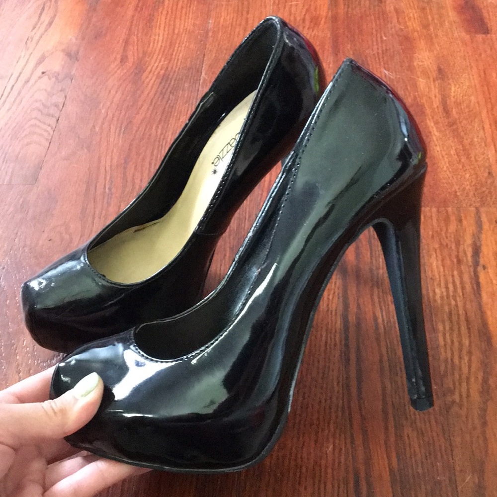 Black heels